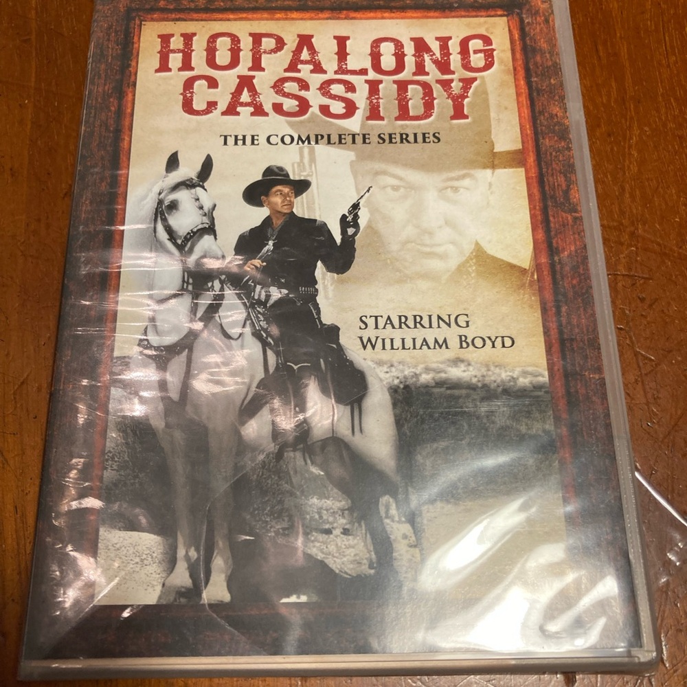 Hopalong Cassidy Vintage the complete series on DVD video with Star William Boyd